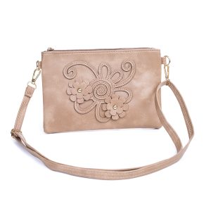 Sand Daisy Delight Shoulder Bag