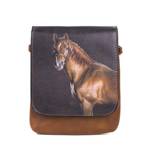 Stallion Caramel Brown Shoulder Bag