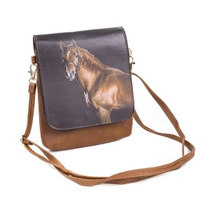 Stallion Caramel Brown Shoulder Bag