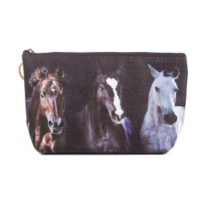 Three Stallions Cosmetic Bag
