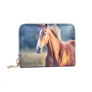 Brown Stallion Card Holder Wallet