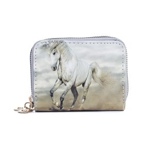 Champagne Stallion Card Holder & Wallet