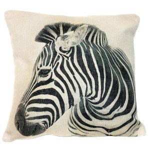 Zebra Left Profile Cushion