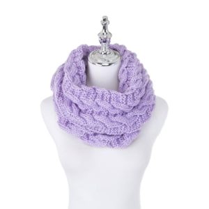 Lilac Snuggly Snood