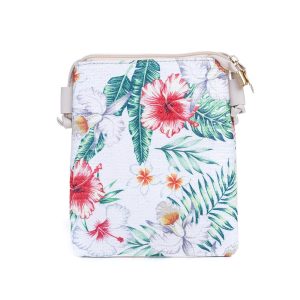 Red Hibiscus Crossbody Bag