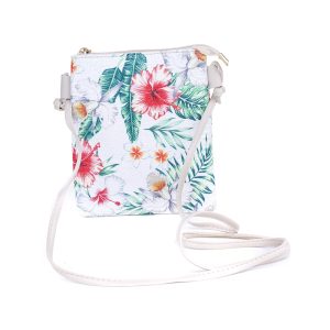 Red Hibiscus Crossbody Bag