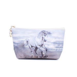 Champagne Stallion Toiletry / Cosmetic Bag