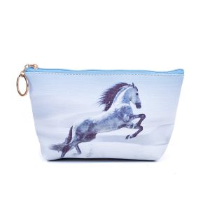 Prancing Dapple Stallion Toiletry / Cosmetic Bag