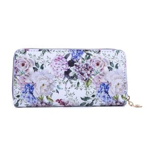 Summer Floral  Zipped Wallet