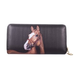 Bronze Stallion Zipped Wallet