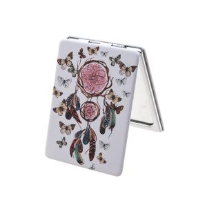 Pink Dream Catcher Compact Mirror