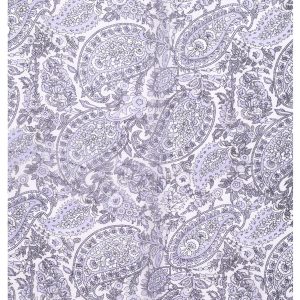 Lilac Paisley Pattern Lightweight Scarf