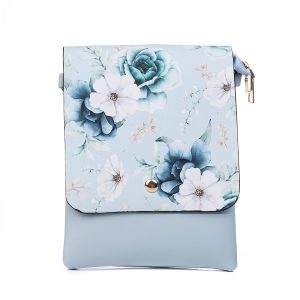 Flap Bag – Blue Flowers