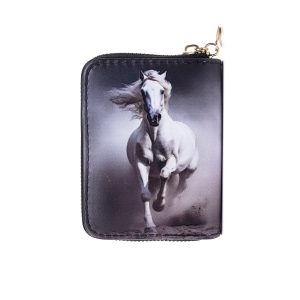 Card Holder – White Horse Galloping
