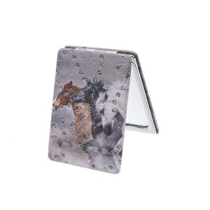Compact Mirror – 3 Horses