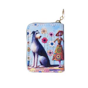 Card Holder – Lady & Dog
