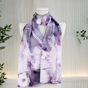 Scarf – Lilac (Silk Feel)