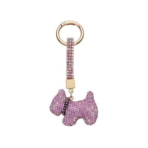 Bag Charm – Scottish Terrier Pink