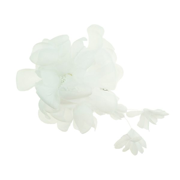 Flower Crystal Clip Fascinator - Image 2