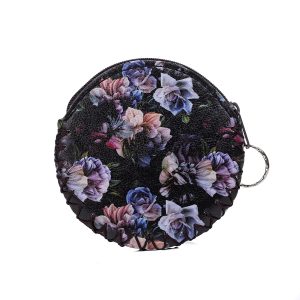 Mini Purse – Dark Floral