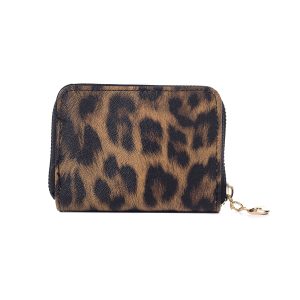 Card Holder – Leopard Caramel