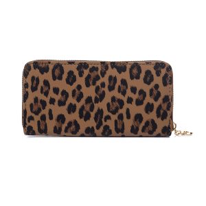 Wallet – Leopard Caramel