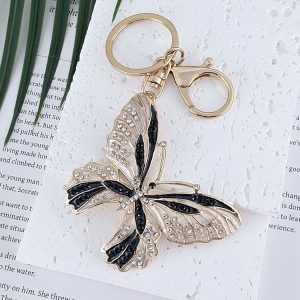 Bag Charm – Black Butterfly