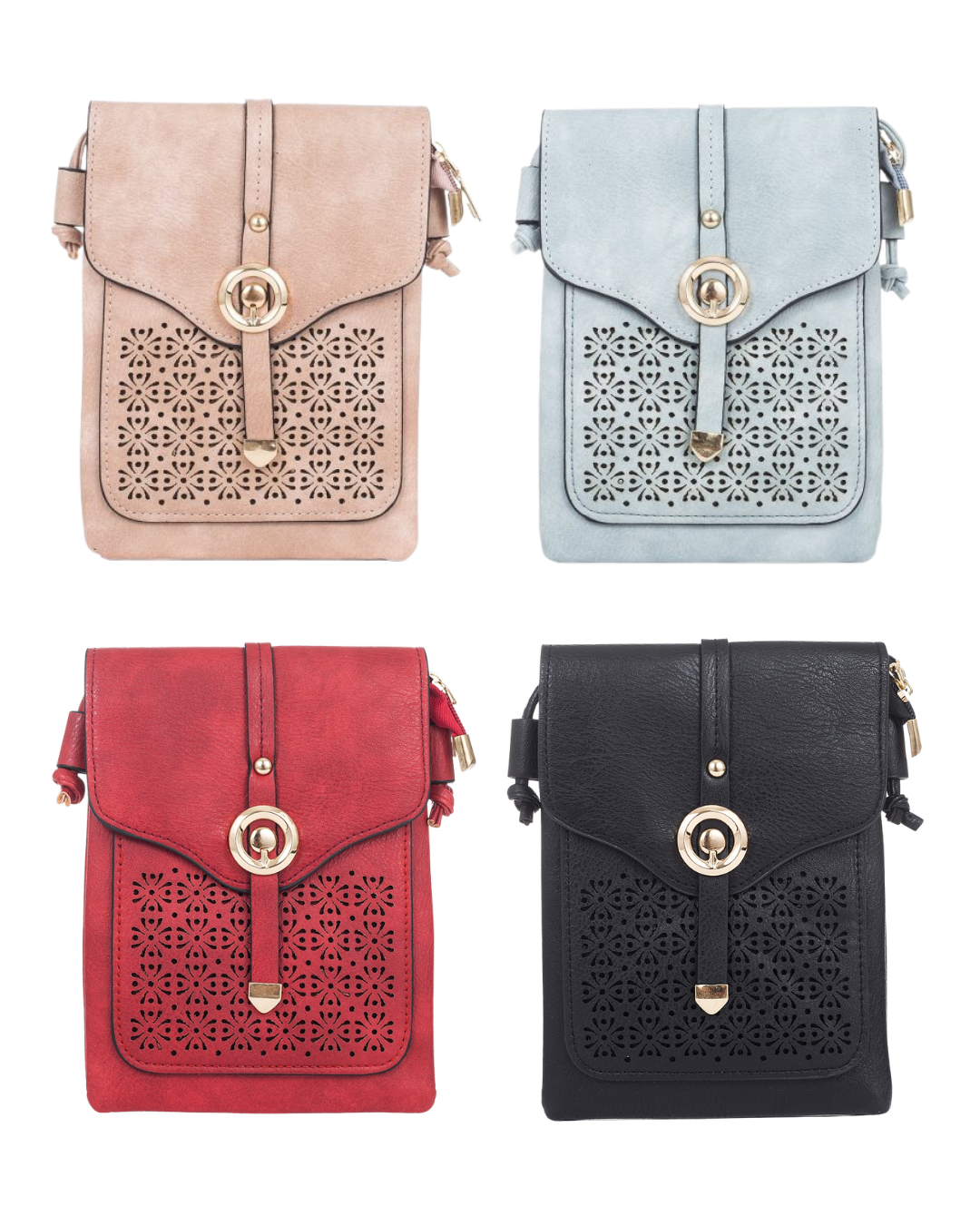 Flower Mosaic Crossbody Bag - Image 10