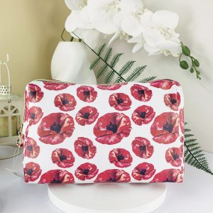 Toiletry Bag – Poppies