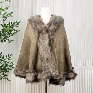 Wrap – Faux Fur – Coffee