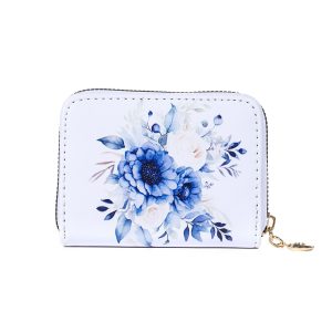 Card Holder – Blue Posy